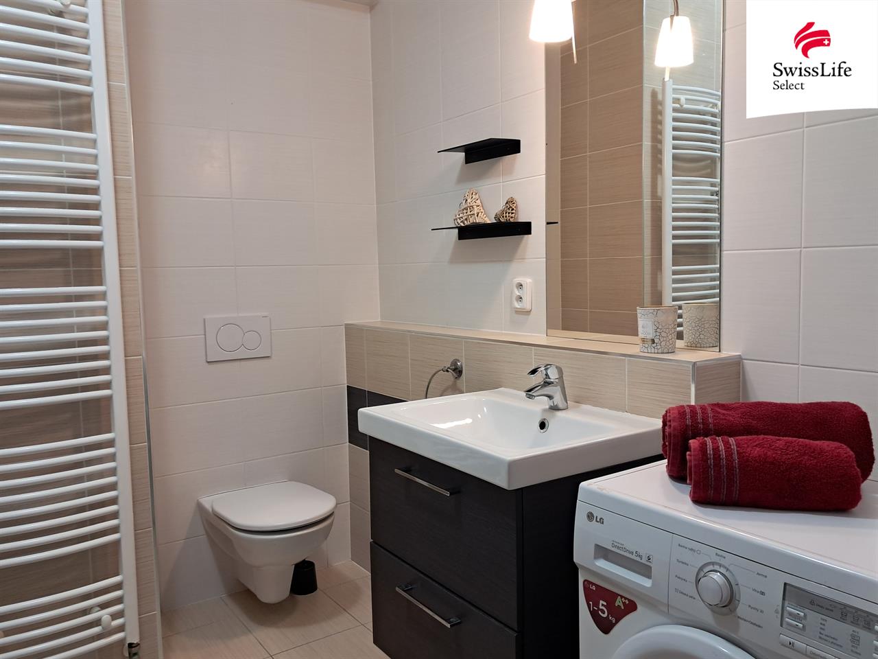 Pronájem bytu 2+kk 47 m2 Nad přehradou, Praha