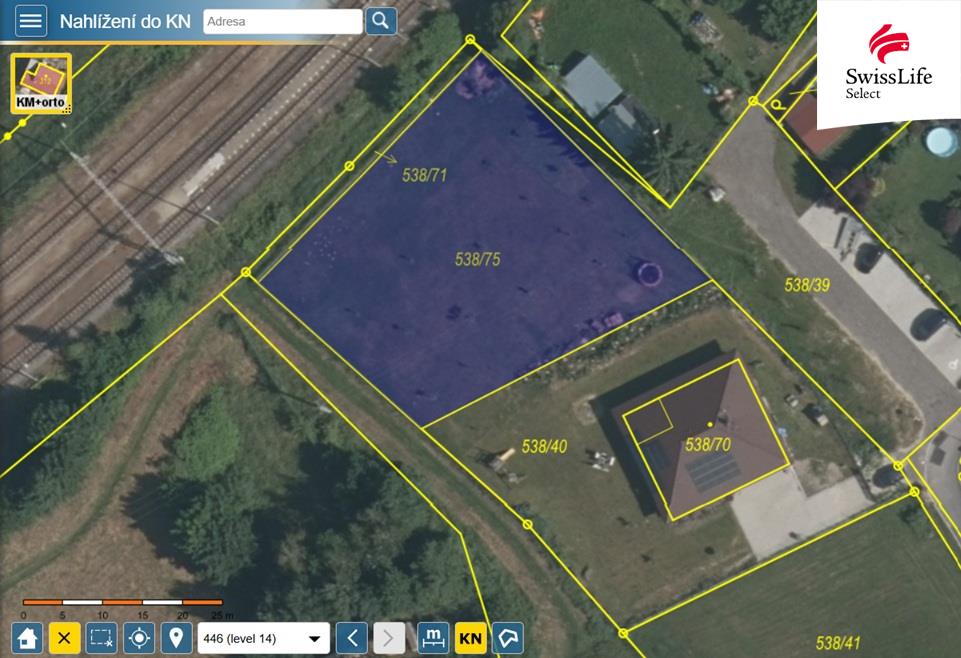 Prodej stavebního pozemku 1340 m2, Včelná