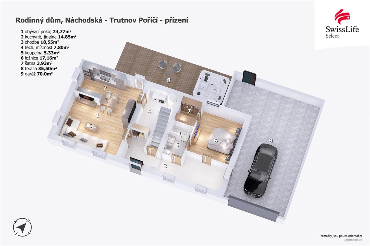 Prodej rodinného domu 196 m2 Náchodská, Trutnov