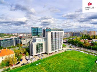 Pronájem kanceláře 154 m2 Vyskočilova, Praha