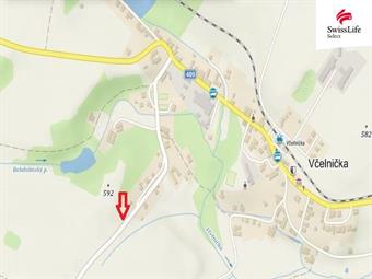Prodej stavebního pozemku 1500 m2, Včelnička
