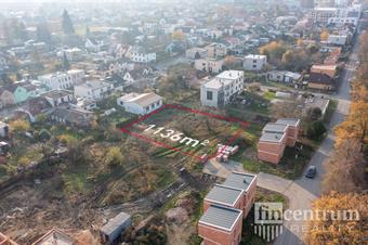 Prodej stavebního pozemku 1136 m2, Pardubice