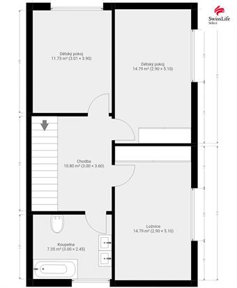 Prodej rodinného domu 124 m2 Pampelišková, Mukařov