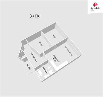 Prodej bytu 2+kk 66 m2 Klatovská třída, Plzeň