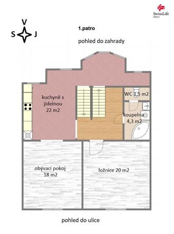 Prodej vícegeneračního domu 230 m2 Rázusova, Brno