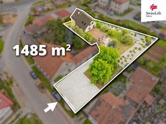 Prodej stavebního pozemku 1485 m2 Chmelařská, Kněževes