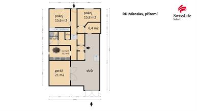 Prodej rodinného domu 130 m2 Mlýnská, Miroslav