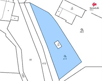 Prodej stavebního pozemku 1277 m2, Černovice