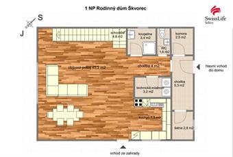 Prodej rodinného domu 140 m2 Škvorec