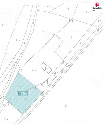 Prodej stavebního pozemku 1360 m2 Moravskoslezský Kočov