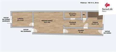 Prodej rodinného domu 120 m2 Klajdovská, Brno