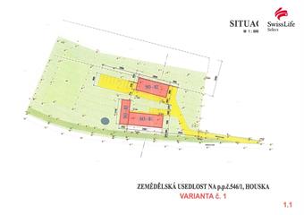 Prodej stavebního pozemku 6235 m2, Blatce