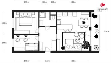 Prodej bytu 3+kk 64 m2 Bezručova, Slaný