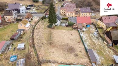 Prodej stavebního pozemku 1740 m2, Chodová Planá