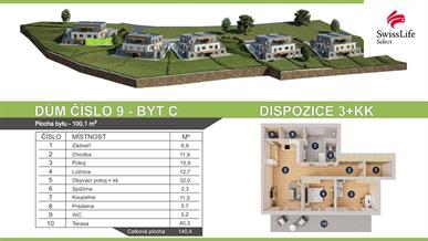 Prodej bytu 3+kk 100 m2 Luka nad Jihlavou