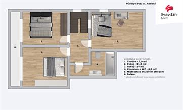 Prodej bytu 3+kk 91 m2 Rosická, Popůvky