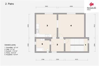 Prodej rodinného domu 204 m2 Branická, Praha