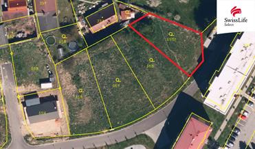 Prodej stavebního pozemku 604 m2, Kostelec