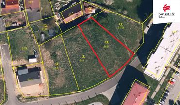 Prodej stavebního pozemku 747 m2, Kostelec