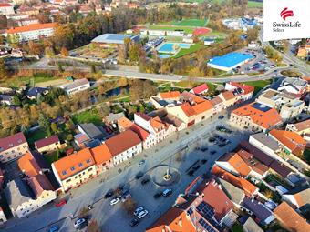 Prodej obchodního prostoru 490 m2 Žižkovo nám., Vlašim