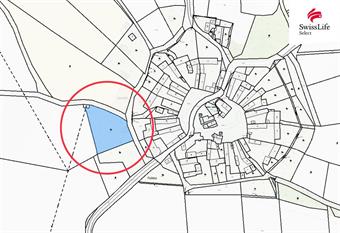 Prodej stavebního pozemku 3735 m2, Krsy