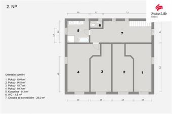 Prodej rodinného domu 209 m2 Praha