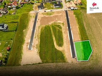 Prodej stavebního pozemku 873 m2 Kunětice