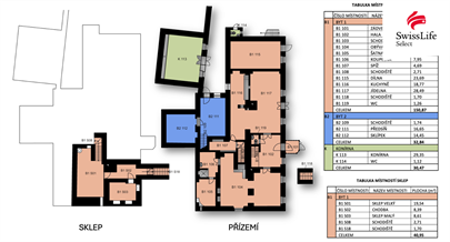 Pronájem rodinného domu 364 m2 Trojská, Praha