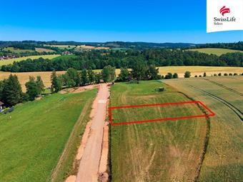 Prodej stavebního pozemku 1196 m2, Vokov