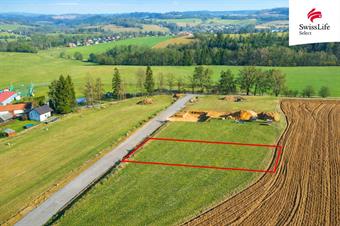 Prodej stavebního pozemku 1196 m2, Vokov