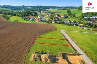 Prodej stavebního pozemku 1196 m2, Vokov