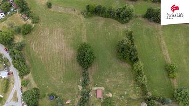 Prodej stavebního pozemku 5949 m2, Vyskytná nad Jihlavou