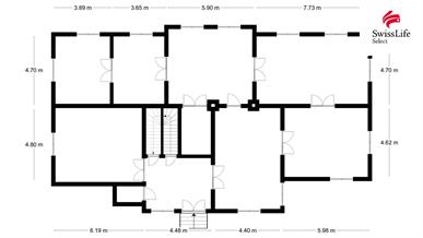 Prodej rodinného domu 620 m2, Klobuky