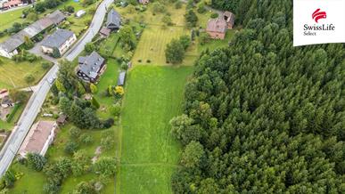Prodej stavebního pozemku 2296 m2, Dlouhoňovice