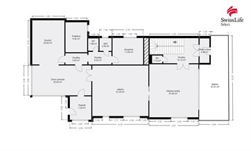 Prodej rodinného domu 410 m2 Dlouhá, Pardubice