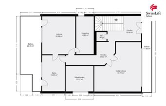 Prodej rodinného domu 410 m2 Dlouhá, Pardubice