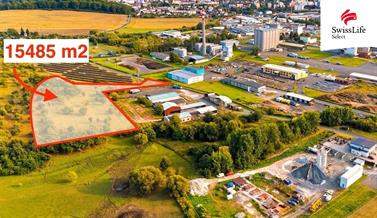 Prodej komerčního pozemku 15485 m2, Klatovy