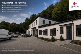 Prodej obchodního prostoru 1212 m2 Bezručova, Úpice
