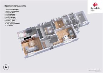 Prodej rodinného domu 133 m2, Jasenná