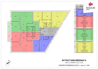 Prodej bytu 3+kk 77 m2, Břežany II