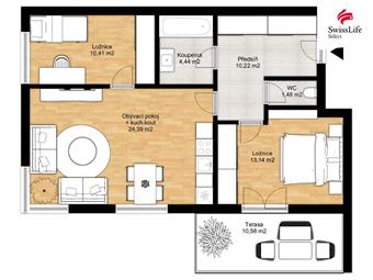 Prodej bytu 3+kk 64 m2 Květná, Plzeň