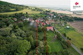 Prodej stavebního pozemku 2636 m2, Hrobčice
