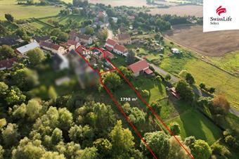 Prodej stavebního pozemku 2636 m2, Hrobčice
