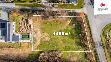 Prodej stavebního pozemku 1488 m2, Choltice