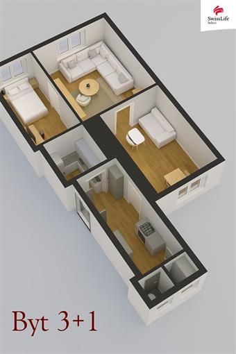Prodej bytu 3+1 55 m2 Táborská, Praha