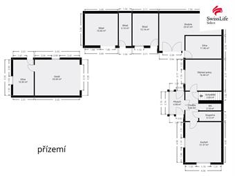 Prodej rodinného domu 100 m2 Stará Zvonice, Zdice