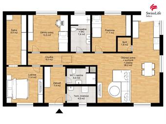 Prodej rodinného domu 132 m2, Kvíčovice