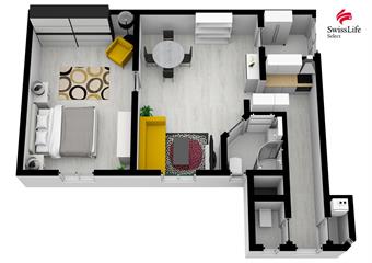 Pronájem bytu 2+kk 63 m2 Houškova, Plzeň