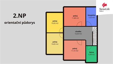 Prodej rodinného domu 150 m2 Rulandská, Kolín