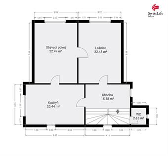 Prodej rodinného domu 170 m2, Cvikov